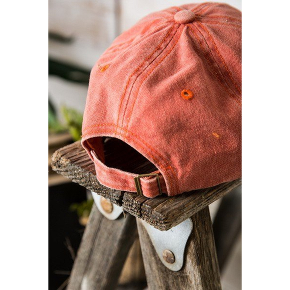 Terracotta Mama Washed Sherpa MAMA Baseball Cap - Picture 4 of 8